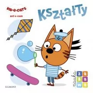 Książki edukacyjne - Kot-o-ciaki. Kształty. Nauka i zabawa - miniaturka - grafika 1