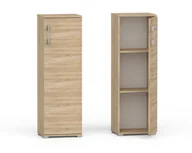 Regały - Regał Komoda Pola 1D 110 X 40 Cm Dąb Sonoma 3 Półki - miniaturka - grafika 1