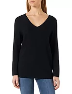 Swetry damskie - GERRY WEBER Edition Sweter damski 978008-44727, granatowy, 42 (DE), grantowy, 42 - miniaturka - grafika 1