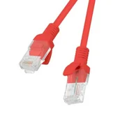 Patchcordy - Lanberg Patchcord kat.5e 0.5M UTP czerwony 1_604962 - miniaturka - grafika 1