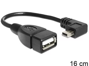 Delock USB - USB mini M - USB A/F 0.16 M 83245 - Kable komputerowe i do monitorów - miniaturka - grafika 2