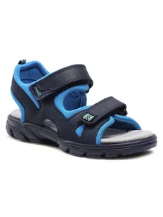 Superfit Sandały 1-000181-8000 S Granatowy - Buty dla chłopców - miniaturka - grafika 1