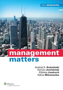 Management matters Wolters Kluwer Polska SA - Zarządzanie - miniaturka - grafika 1