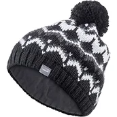 Czapki damskie - Head Damska czapka beanies Ski Beanie Women czarny czarny/biały Rozmiar uniwersalny SKI Beanie Women - miniaturka - grafika 1