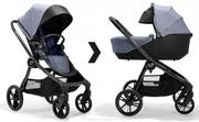 Wózki dziecięce - Baby Jogger, Wózek Wielofunkcyjny 2w1 City Sights Commuter, Niebieski - miniaturka - grafika 1