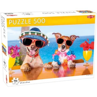 Tactic Puzzle 500 Animals: Holiday Hounds - Puzzle - miniaturka - grafika 1