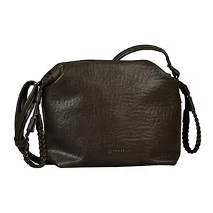 TOM TAILOR Damska torba Liza Cross Bag M, Dark Brown - Torebki damskie - miniaturka - grafika 1