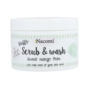 Nacomi Scrub & Wash Piankowy Peeling Mango 180ml NACO-3566 - Peelingi do ciała - miniaturka - grafika 1