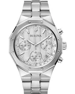 Zegarki męskie - Bulova Watch 96B408, srebro - miniaturka - grafika 1