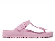 Klapki i japonki damskie - Klapki damskie Birkenstock 1027352 GIZEH EVA NARROW Różowe - miniaturka - grafika 1