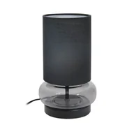 Lampy stojące - Epiro lampa stołowa 1xE27 czarna/grafitowa TB-43648-BL-SG - miniaturka - grafika 1