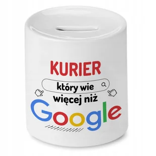 Skarbonka Dla Kuriera na Urodziny na Prezent z Nadrukiem ze Zdjęciem + Opakowanie na prezent (wzór 01) - Skarbonki Skarbonka Dla Kuriera na Urodziny na Prezent z Nadrukiem ze Zdjęciem + Opakowanie na prezent (wzór 01) - Skarbonki - miniaturka - grafika 1