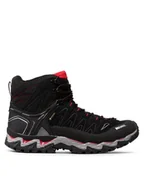 Buty trekkingowe męskie - Meindl Trekkingi Lite Hike Gtx GORE-TEX 4692 Czarny - miniaturka - grafika 1