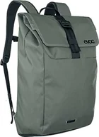 Plecaki - EVOC DUFFLE BACKPACK 26, plecak (wodoodporny i w 100% wolny od PCW, pokrywa z aluminiowym zamknięciem na haczyk, pojemność: 26 l, waga: 875 g, wymiary: 50 x 31 x 17 cm), kolor ciemny oliwkowy – czarny - miniaturka - grafika 1