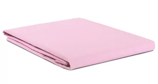 Prześcieradło bawełna 140x210 bez gumki różowe Semplice - Prześcieradła Prześcieradło bawełna 140x210 bez gumki różowe Semplice - Prześcieradła - miniaturka - grafika 1