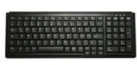 Klawiatury - Active Key AK-7000 klawiatura USB QWERTZ Niemiecki Czarny AK-7000-U-B/GE - miniaturka - grafika 1