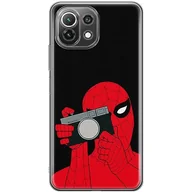 Etui i futerały do telefonów - ERT GROUP etui na telefon Xiaomi 11 LITE 4G / 11 LITE 5G, case oryginalny i oficjalnie licencjonowany przez Marvel, wzór Spider Man 026, optymalnie dopasowane, plecki z TPU - miniaturka - grafika 1