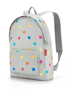 Reisenthel Plecak (szary w groszki) Mini Maxi Rucksack - Plecaki - miniaturka - grafika 1