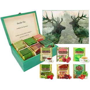 Ekspozytor drewniany - FOREST ANIMAL - 60 saszetek - Herbata - miniaturka - grafika 1