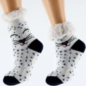 Skarpetki dla dzieci - Skarpetki Dziecięce Antypoślizgowe Grube Zimowe Rozmiar 32-35 - miniaturka - grafika 1