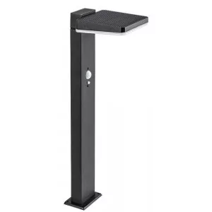 RABALUX 77079 Lasset Lampa solarna 200 LM IP54 czarny LED 4,4 - Lampy ogrodowe - miniaturka - grafika 1