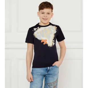 Guess T-shirt Regular Fit - Koszulki dla chłopców - miniaturka - grafika 1