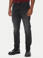 Spodnie męskie - Calvin Klein Jeans Jeansy LV04RB754G Czarny Slim Fit - miniaturka - grafika 1