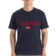 Koszulki męskie - Koszulka Champion Crewneck 22043-BS501 - granatowa - miniaturka - grafika 1