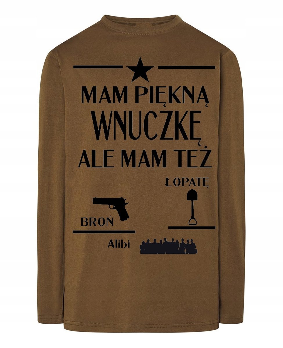 Dzień Dziadka Longsleeve Prezent r.M