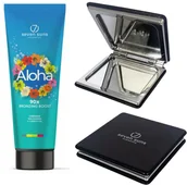 Balsamy i kremy do opalania - 7suns Aloha Bronzer 90x Bronzing Boost 250ml + Podwójne Lusterko Gratis - miniaturka - grafika 1