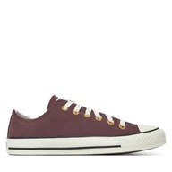Trampki damskie - Trampki Converse Chuck Taylor All Star Leather A13815C Brązowy - miniaturka - grafika 1