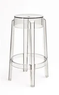 Taborety i hokery - D2.Design Stołek Duch transparentny 75cm 3350 - miniaturka - grafika 1