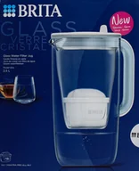 Dzbanki i imbryki - BRITA - Zrównoważony szklany dzbanek filtrujący do wody - 2,5 litra - niebieski - w tym 1 wkład filtrujący MAXTRA PRO All-in-1 - miniaturka - grafika 1