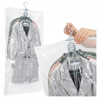 Pokrowce na ubrania - Worek wiszący próżniowy na ubrania przezroczysty 70 x 130 cm - miniaturka - grafika 1