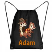 Plecaki worki - Worek Szkolny Na Buty Plecak Chip Dale Brygada RR - miniaturka - grafika 1