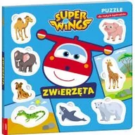 Książki edukacyjne - Super Wings Puzzle dla Małych Bystrzaków Zwierzęta/ELE3101 Praca zbiorowa - miniaturka - grafika 1