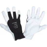 Rękawice robocze - Rękawice ze skóry koziej czarne L271609P "9" CE LAHTI PRO - miniaturka - grafika 1