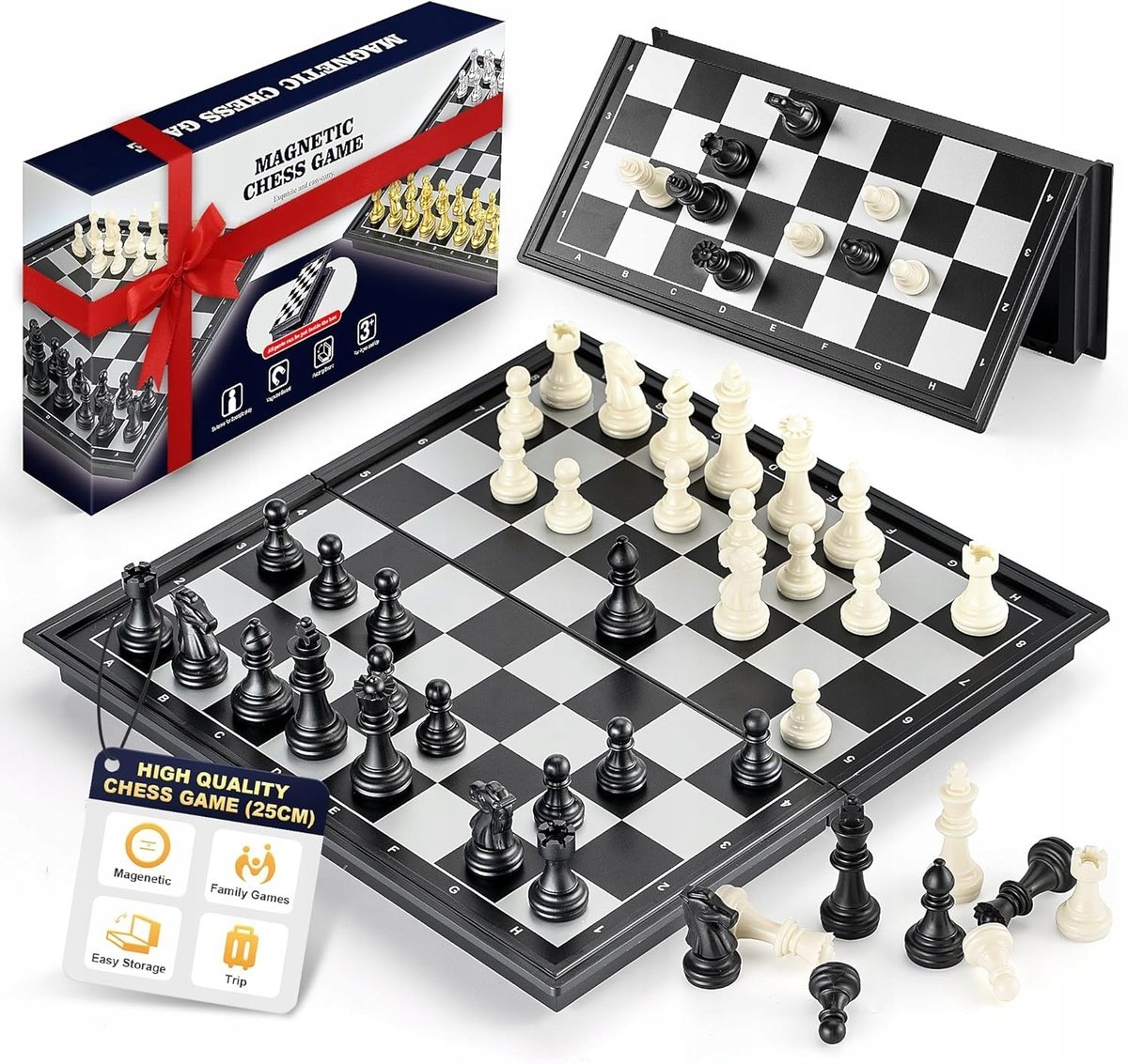 Szachy Magnetyczne Zestaw Szachów Dla Dzieci Gra Rozwijająca Myślenie