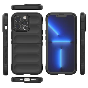 Magic Shield Case etui do iPhone 13 Pro elastyczny pancerny pokrowiec ciemnoniebieski - Etui i futerały do telefonów - miniaturka - grafika 8