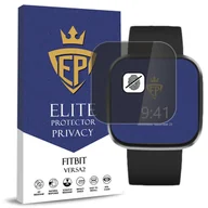 Akcesoria do smartwatchy - FOLIA 5D PRYWATYZUJĄCA SZKŁO ANTI-SPY DO FITBIT VERSA2 CAŁY EKRAN - miniaturka - grafika 1