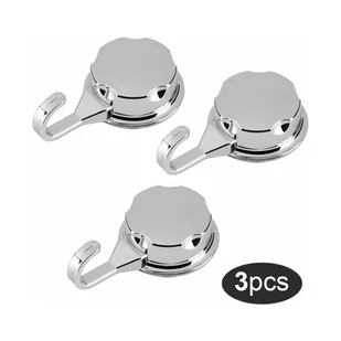 Potrójny haczyk próżniowy z przyssawką na ręczniki ABS wieszak ścienny do domu, łazienki, kuchni, szlafroka, luffa - Wieszaki łazienkowe Potrójny haczyk próżniowy z przyssawką na ręczniki ABS wieszak ścienny do domu, łazienki, kuchni, szlafroka, luffa - Wieszaki łazienkowe - miniaturka - grafika 1