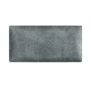 Panel ścienny 30 x 15 cm tapicerowany 3D Wezgłowie w kolorze stalowym - Meble modułowe i akcesoria - miniaturka - grafika 1