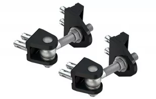 Zawias Locinox BOLTONHD-4D M16, przykręcany, regulacja w 4 kierunkach, czarny (RAL 9005) (2 szt.) - Zawiasy, okucia i inne akcesoria - miniaturka - grafika 1