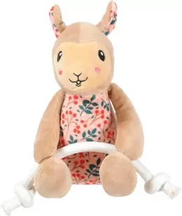 Zolux CHIQUITOS Lama na sznurku zabawka pluszowa 19 cm - Zabawki dla psów - miniaturka - grafika 1