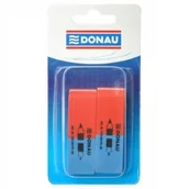 Gumki biurowe - Gumka Donau Czerwono-Niebieska 2 Sztuki - miniaturka - grafika 1