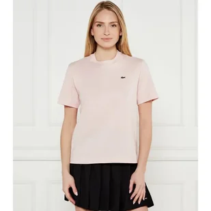 Lacoste T-shirt Relaxed fit - Koszulki i topy damskie - miniaturka - grafika 1