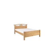 Łóżka - Łóżko Drewniane Sosnowe Korfu Nowy Model 140 x 200 Meble Doktór Bejca Dębowa - miniaturka - grafika 1