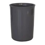 Naczynia i sztućce jednorazowe - Kubek plastikowy Malva grafit - miniaturka - grafika 1