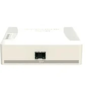 Switche - MikroTik RB260GSP with 5 Gigabit ports and SFP cage, SwOS, plastic case, PSU, POE-OUT (CSS106-1G-4P-1S) CSS106-1G-4P-1S - miniaturka - grafika 1