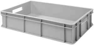 Skrzynka transportowa K-140 600x400x140 - Pojemniki i kosze gastronomiczne - miniaturka - grafika 1